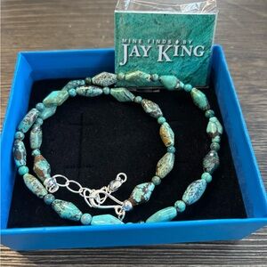 Jay King Mine Finds Turquoise Necklace